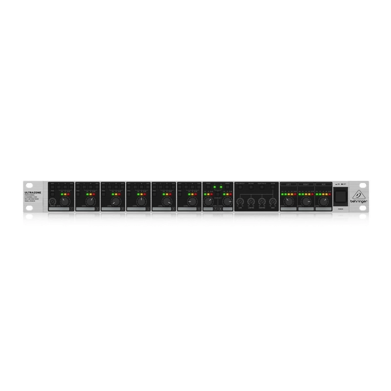 Behringer ZMX8210V2 Mixer 8 Canali Mic/Line con Controllo remoto e Porte Link