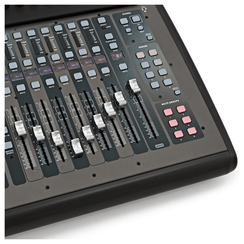 Behringer X32 COMPACT Mixer Digitale 40 In, 25 Bus, 16 Mic Pramp