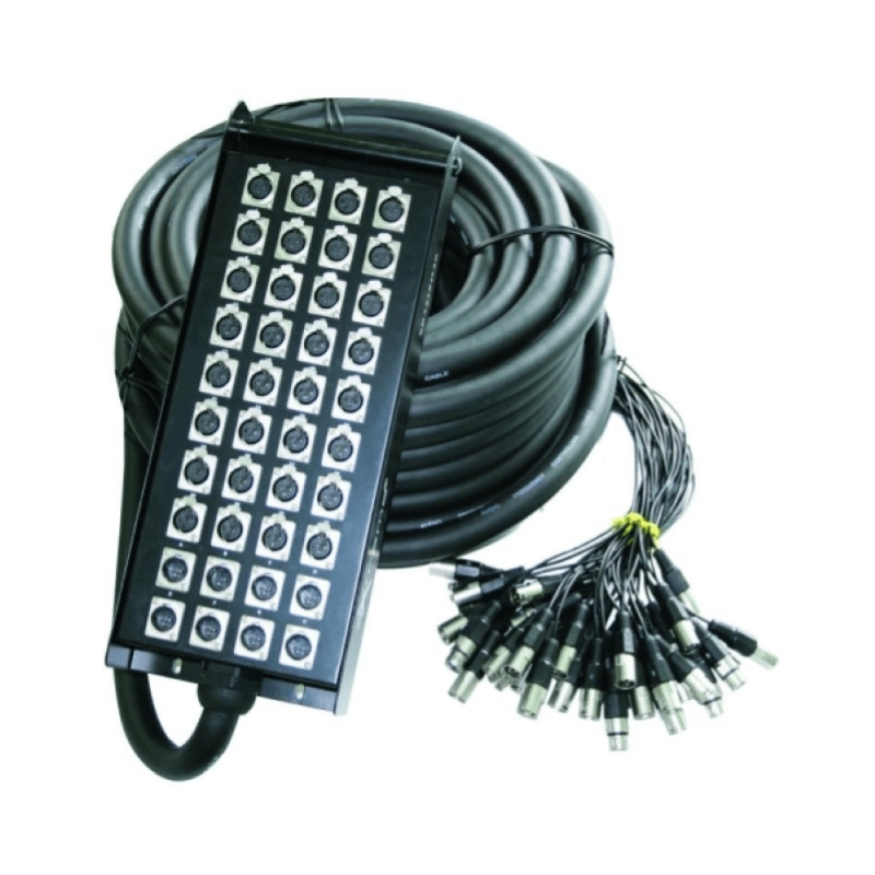 SM Pro SB32I8O30S StageBox 32 INGRESSI XLR / 8 USCITE XLR lunghezza 30 Metri