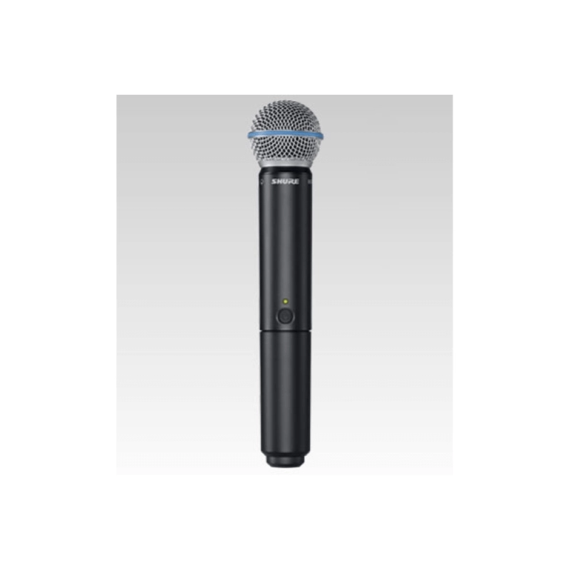 Shure BLX2/BETA58 Microfono Palmare Supercardioide Wireless 662MHz/686MHz