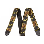 Fender Strap Blk Yel Brw 0990681000