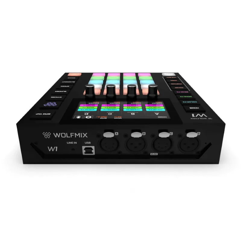 Wolfmix W1 controller luci DMX standalone