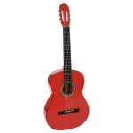 Salvador Chitarra classica 4/4, colore rosso