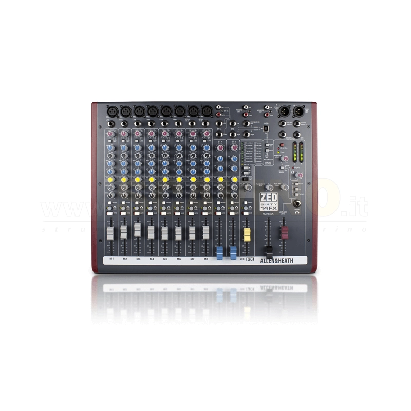 Allen&Heath Zed 60 14FX Mixer USB Analogico
