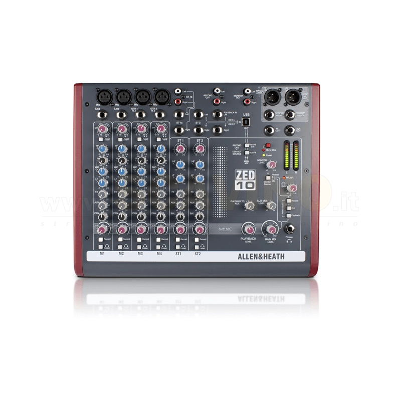 Allen & Heath ZED10 Mixer Analogico con USB