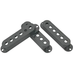 DiMarzio DM2000 - cover per single coil - set 3 pezzi - nero