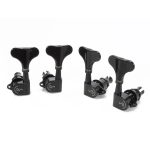 Schaller 5404032270 Meccaniche per basso 2L2R, M4, splitted, nero cromato