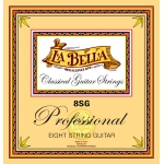 LaBella 8SG Muta di corde per chitarra classica 8 corde