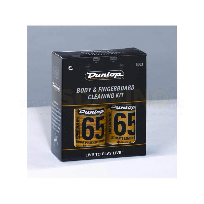 DUNLOP 6503 Body e Fingerboard Cleaning Kit