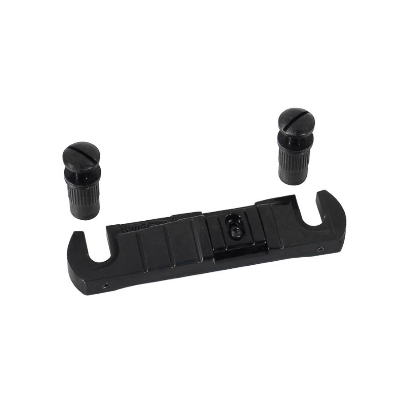 Wilkinson B-GTB-B Bridge-tailpiece, G-model, black, w