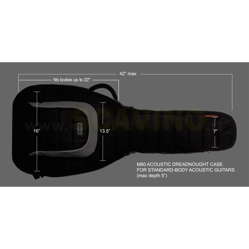 MONO M80 DREAD.GUIT. CASE JBK