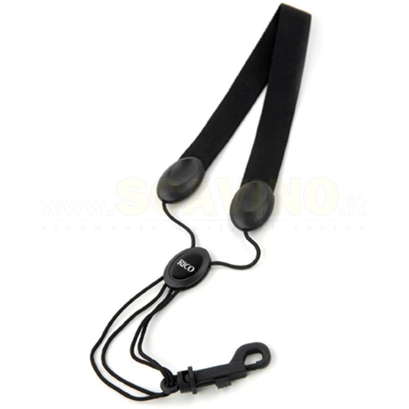 Rico SJA13 Tracolla per Sax Soprano/Alto con Moschettone