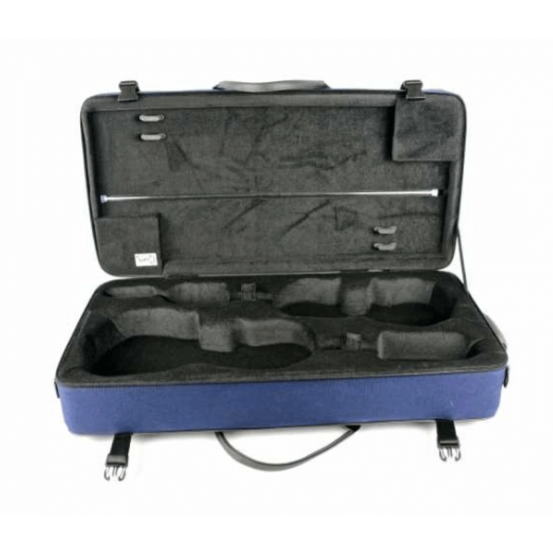 Bam 2006SM* CUSTODIA CLASSIC PER VIOLA (41,5 CM) + VIOLINO - NAVY BLUE"