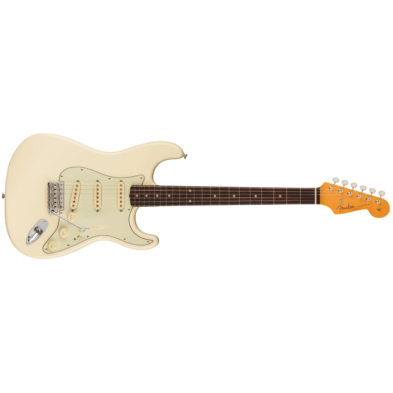 Fender American Vintage II 1961 Stratocaster®, Rosewood Fingerboard, Olympic White 0110250805