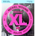 D'Addario EXL170 Set Corde per Basso Elettrico 045-100