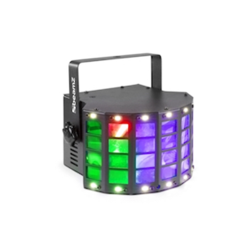 BeamZ DerbyStrobe 4 x3W RGBW DMX IRC