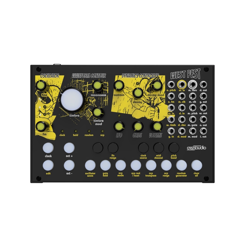 Cre8audio West Pest Semi-Modular West Coast Synthesizer