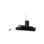 Shure BLX1288E MX53 Sistema wireless SM58 ed headset MX153 color chiaro (M17)