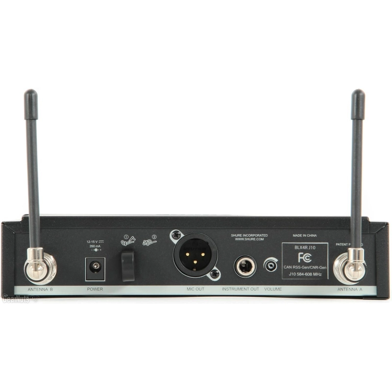 Shure BLX14RE CVL Radiomicrofono lavalleri Versione a Rack