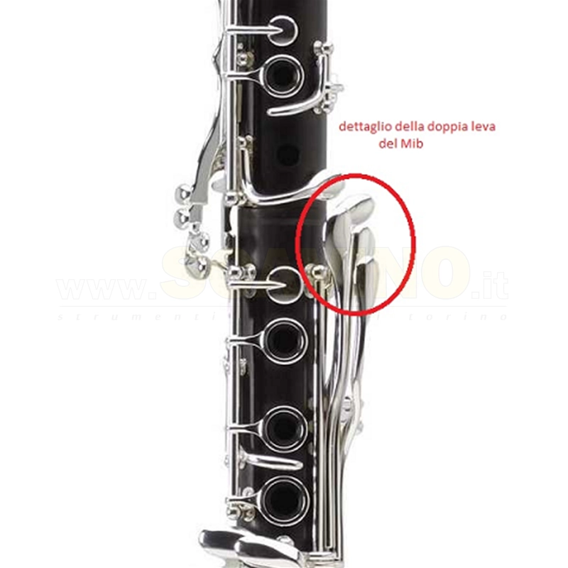 Buffet BC2501L E11L Clarinetto Sib Chiavi Argentate