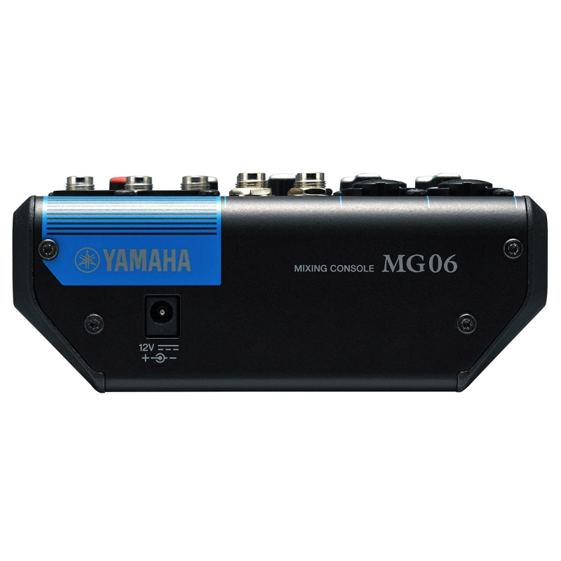 Yamaha MG06 Mixer Analogico 6 Canali con Alimentazione Phantom