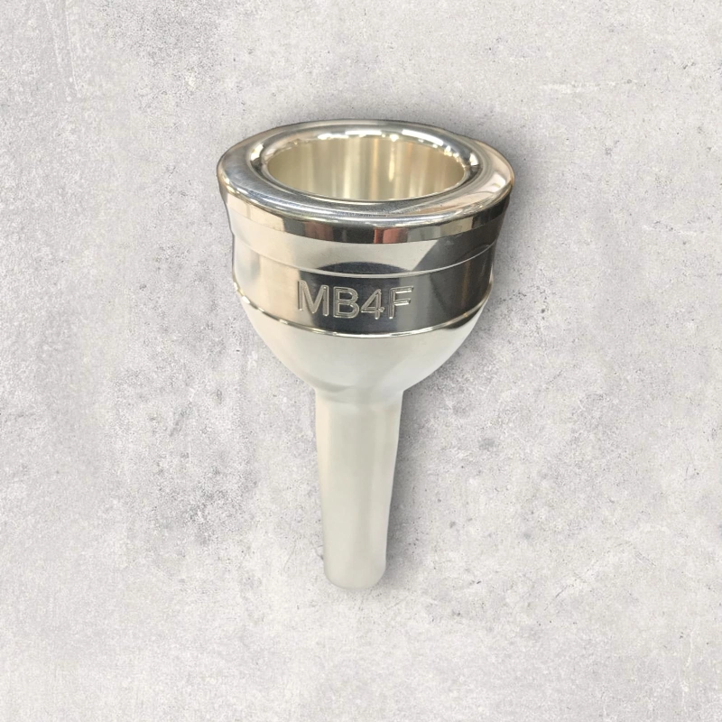 Mercer & Barker MB4F "Power" Bocchino per Trombone Tenore Argentato