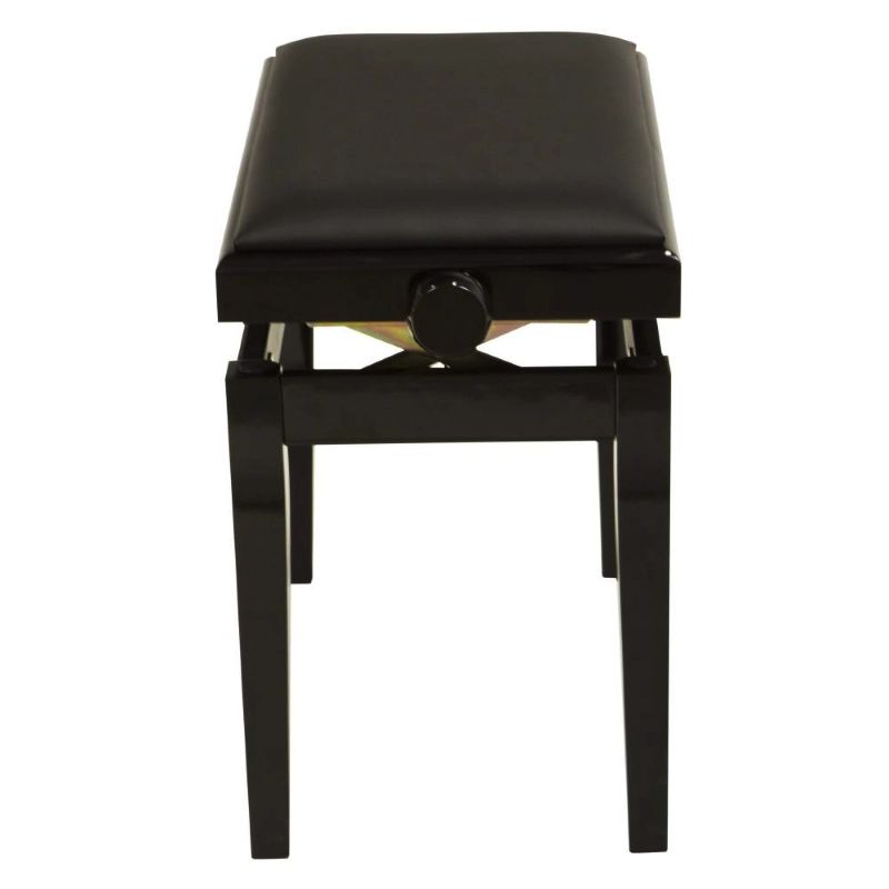 Proel PB90SBBBK Panca per Pianoforte Nero Lucido Seduta in Similpelle Nero