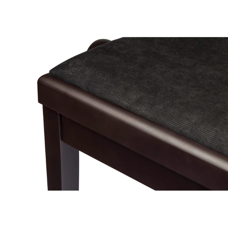 Proel PB90VSRBK Panca per Pianoforte Palissandro Opaco Seduta in Velluto Nero