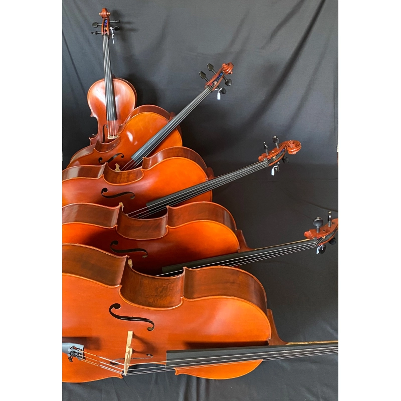 Violoncello Fareast Fenice mod.C 4/4 con borsa e arco