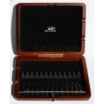 em Scatola Porta Ance per Oboe (12 pezzi) Mogano