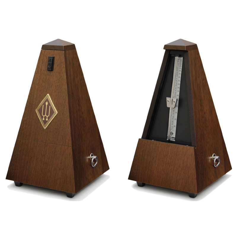 Wittner 804M Metronomo Piramidale Noce Massello