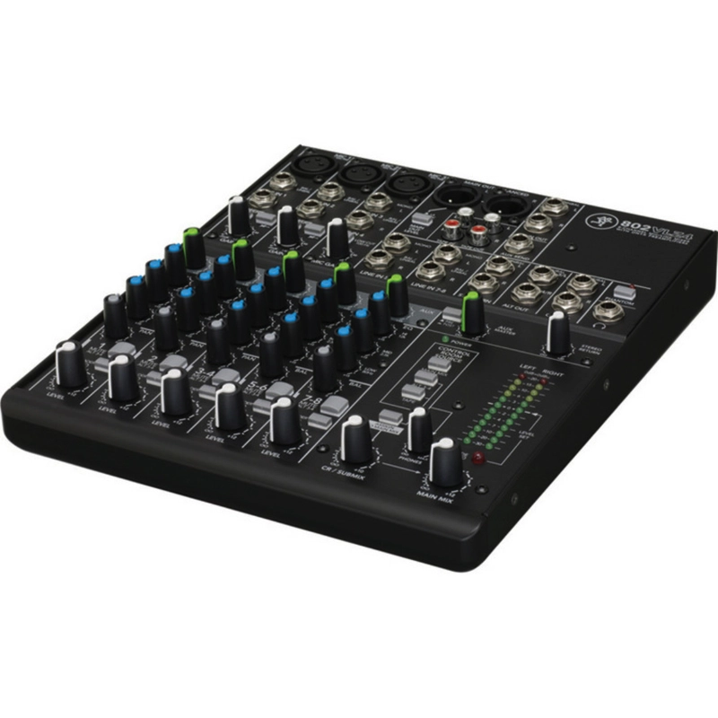 Mackie 802 VLZ4 Mixer Analogico 8 Canali con 3 Mic Preamp Onyx