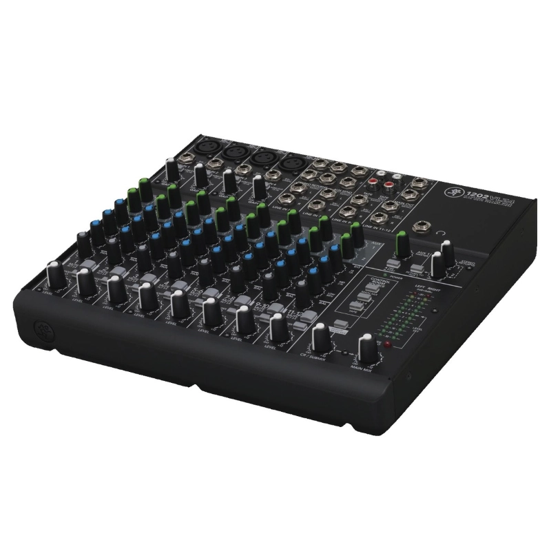 Mackie 1202 VLZ4 Mixer Analogico 12 Canali con 4 Mic Preamp Onyx