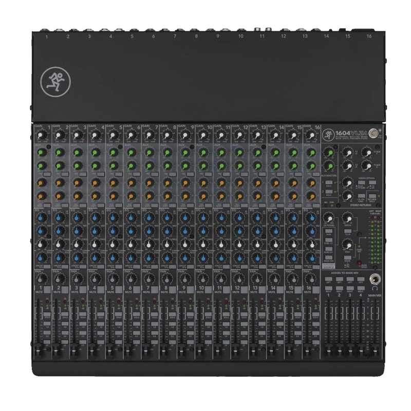 Mackie 1604 VLZ4 Mixer Analogico 16 Canali/ 4 Bus con 6 Mic Preamp Onyx