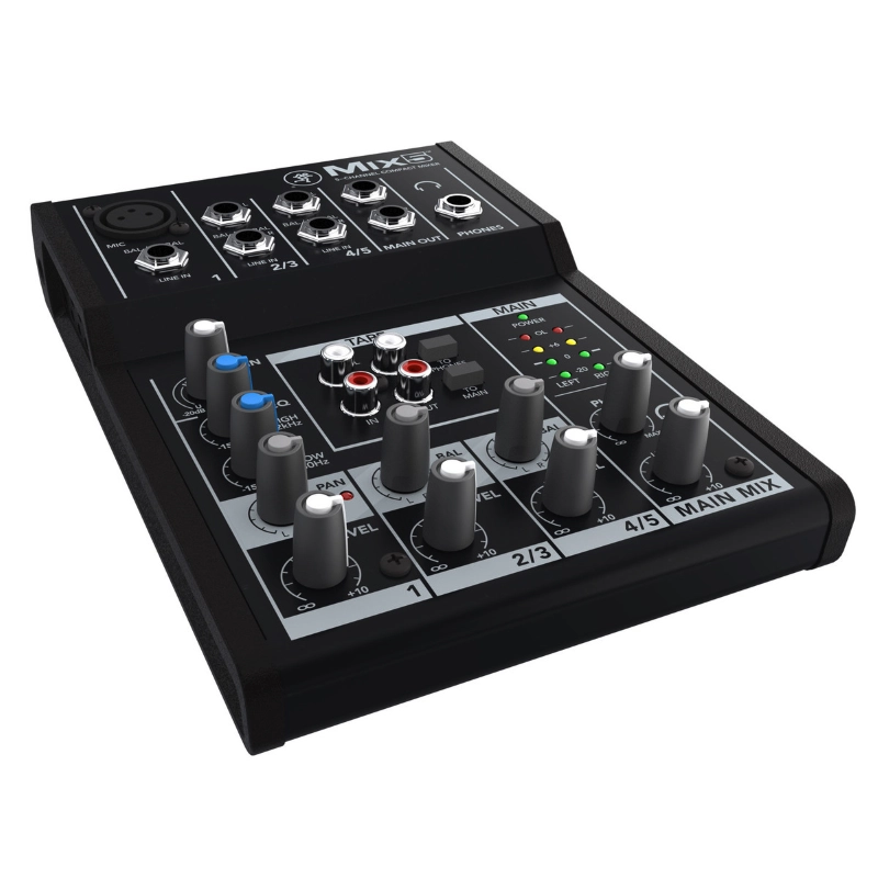 Mackie Mix 5 Mixer Compatto 5 Input con 1 Preamplificatore Microfonico