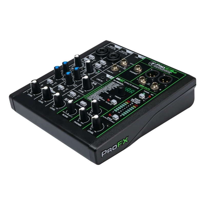 Mackie ProFX6v3 Mixer USB 6 Canali con Effetti Professionali