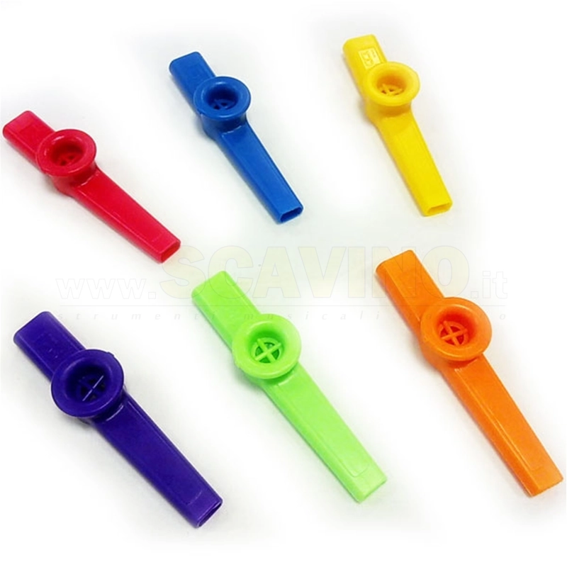 Dadi Kazoo Plastica Vari Colori