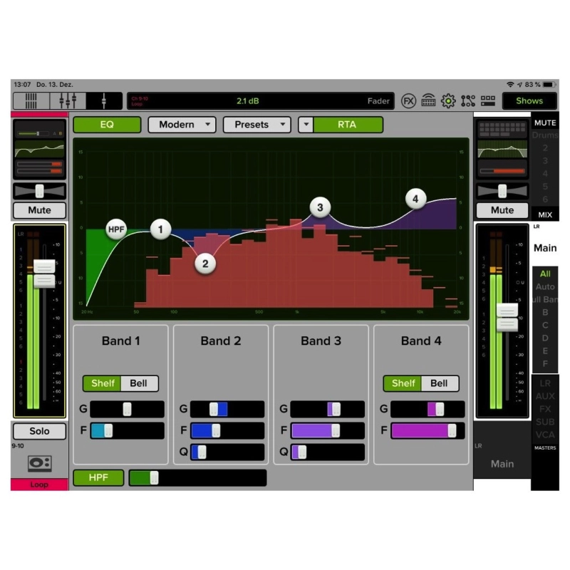 Mackie DL32S Mixer Digitale Wireless 32 Canali