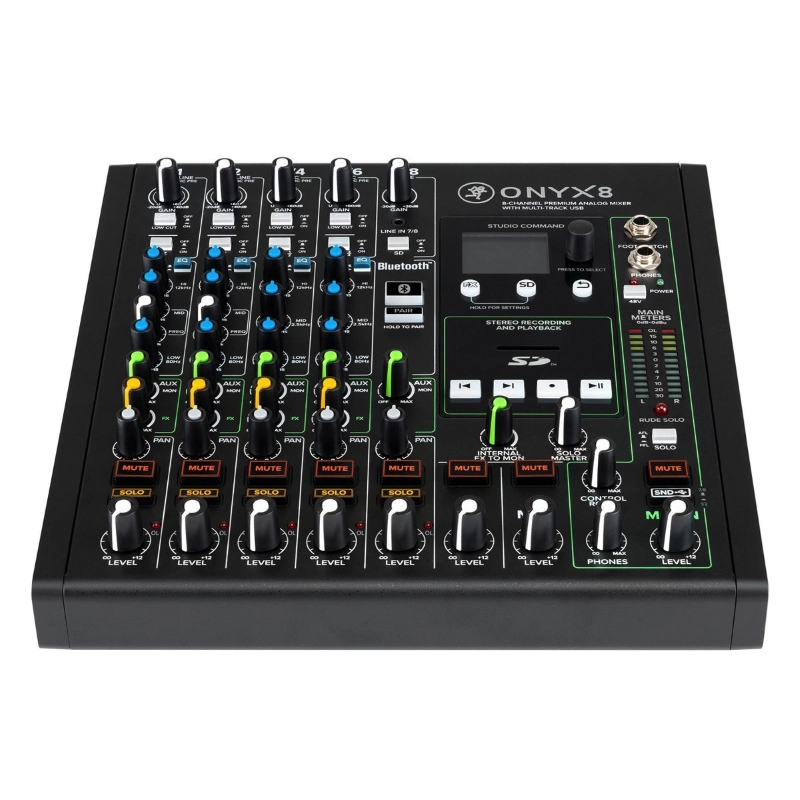 Mackie ONYX 8 Mixer Analogico 8 Canali Multitraccia USB