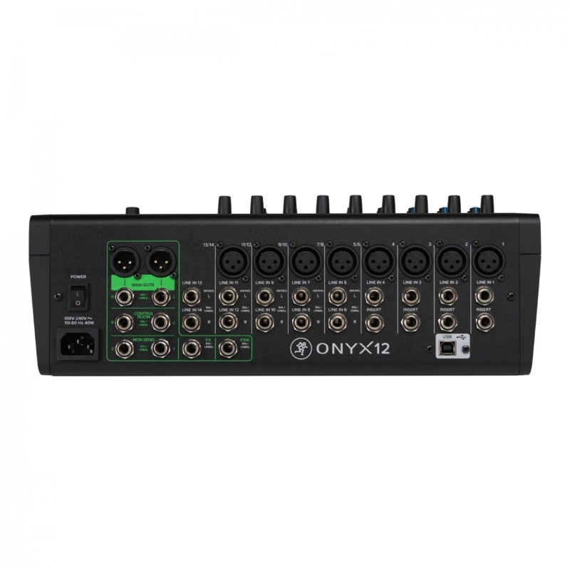 Mackie ONYX 12 Mixer Analogico 12 Canali Multitraccia USB