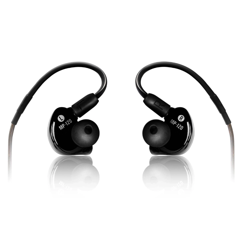 Mackie MP 120 Cuffia Auricolare con Driver Singolo Nera