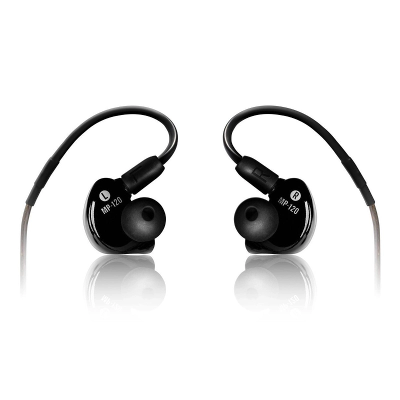 Mackie MP 120 BTA Cuffie Auricolari con Doppio Driver e Adattatore Bluetooth