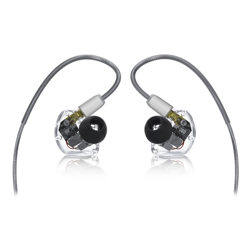 Mackie MP 360 Cuffia Auricolare con Driver a Tripla Armatura Blianciata