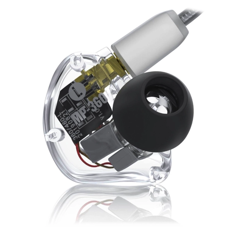 Mackie MP 360 Cuffia Auricolare con Driver a Tripla Armatura Blianciata