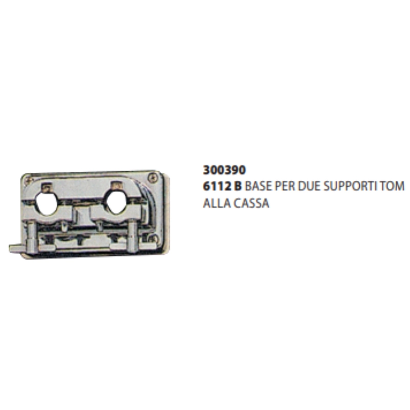 Supporto Base per 2 tom alla cassa
