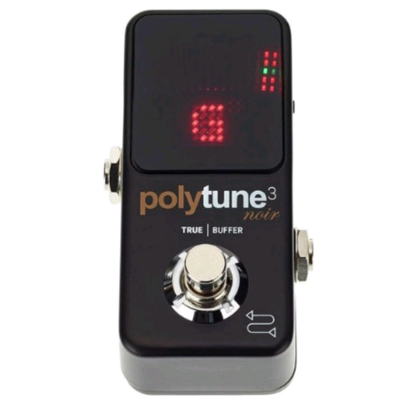 TC Electronic Polytune 3 accordatore finitura nera Mini