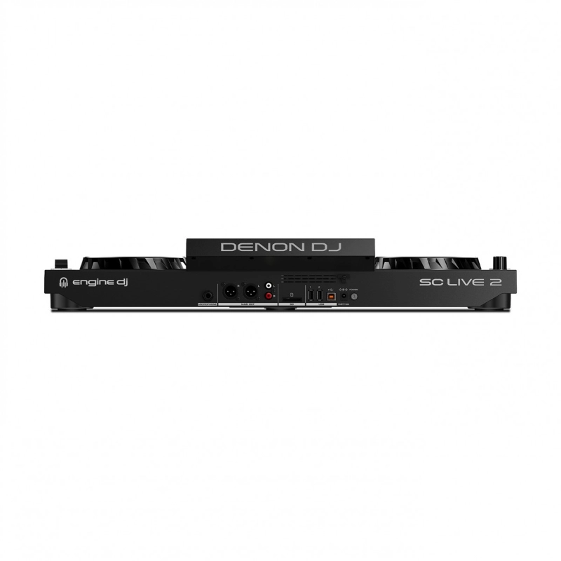 Denon SCLIVE2 Consolle 2 Deck per DJ con Display 7", Monitor Integrati e Router Wi-Fi Interno