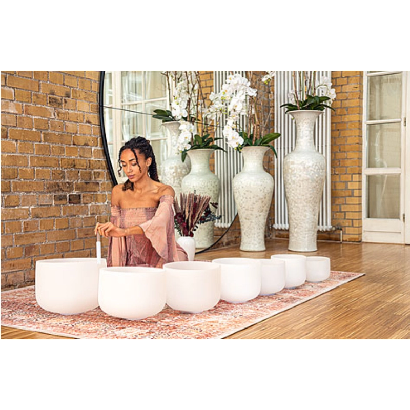 Campana Tibetana Cristallo 8" in G- SOL - 432Hz, Ciotola