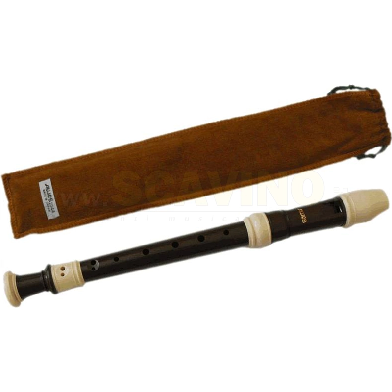 Aulos 104A 3 pezzi Flauto Soprano in Do