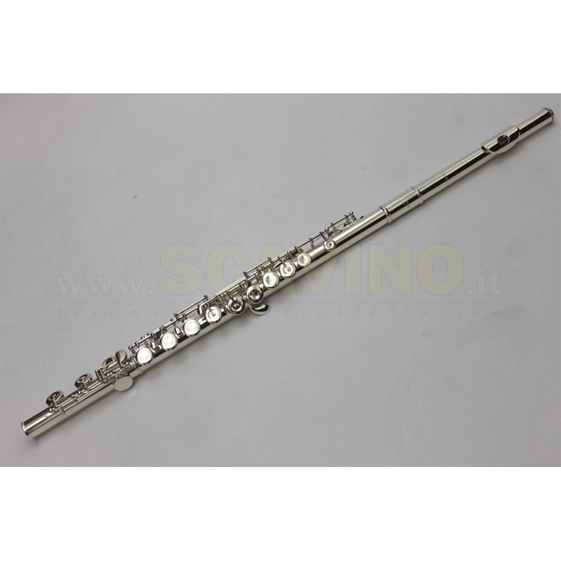 Pearl PF-665E Flauto Traverso con Testata d'Argento Fori Chiusi